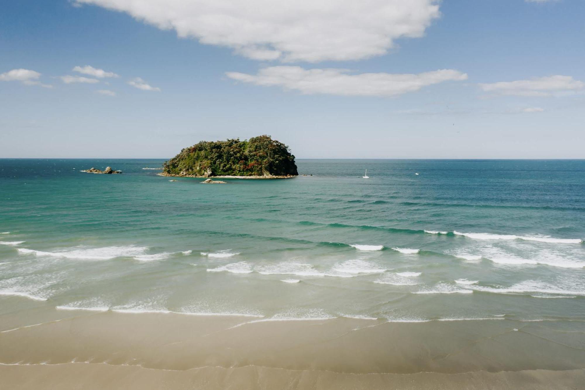 Oceanside Bliss - Absolute Beachfront - Uninterrupted Ocean Views With Pool Apartamento Mount Maunganui Exterior foto